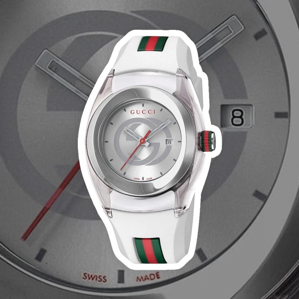 GUCCI SYNC YA137111 Men's Watch – WhiteDial, Quartz, Box