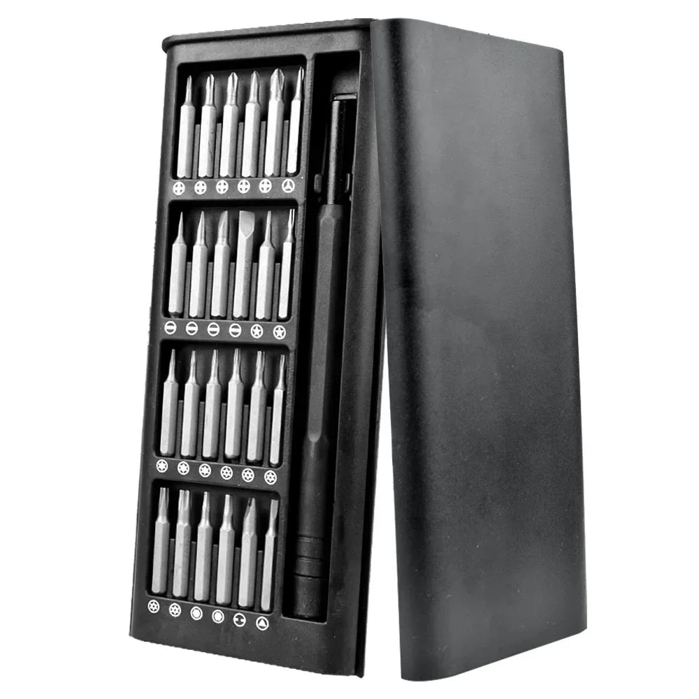 25 in 1 Precision Screwdriver Set Phillips Torx Hexagonal Flat Head Magnetic Screwdriver Head for iPhone PC Watch Camera Glasses