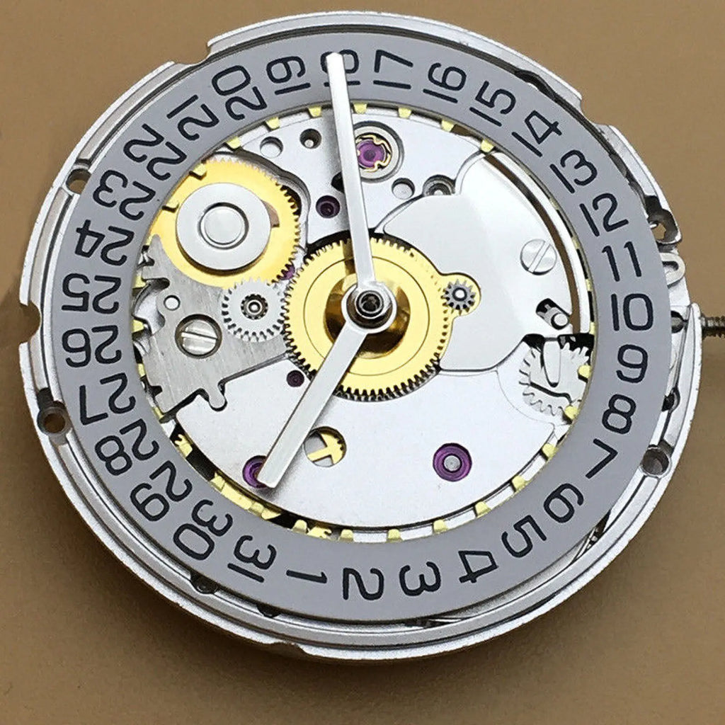 ETA 2824 2824-2 White Clone Movement 25 Jewels Single Calendar Automatic Watch Movement For ETA 2824 2824-2 Modified Replacement
