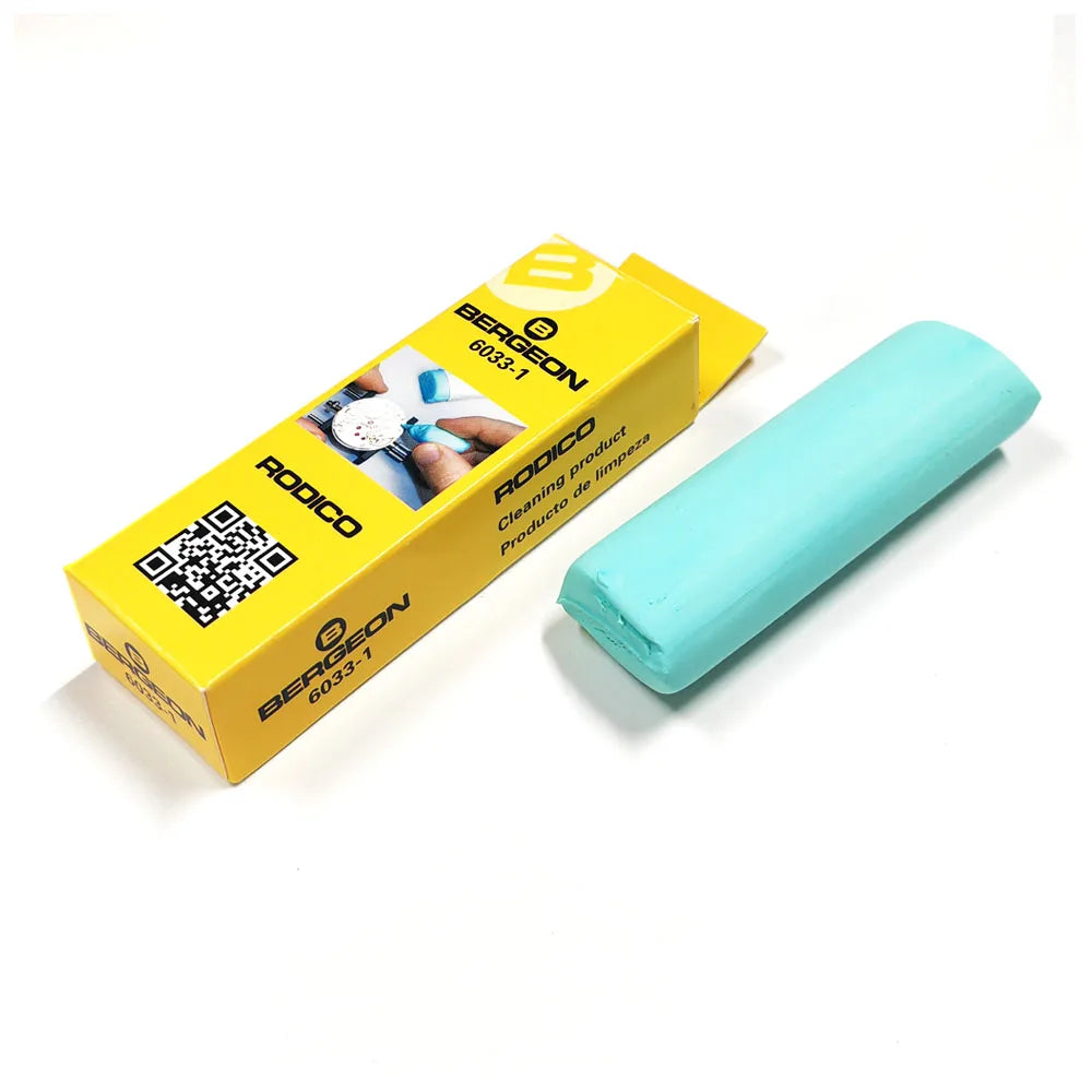 Bergeon 6033 7033 Green Grey Watch Dust Removal Tool Rodico  Putty Watch Dial Cleaner For Watchmakers 1pcs