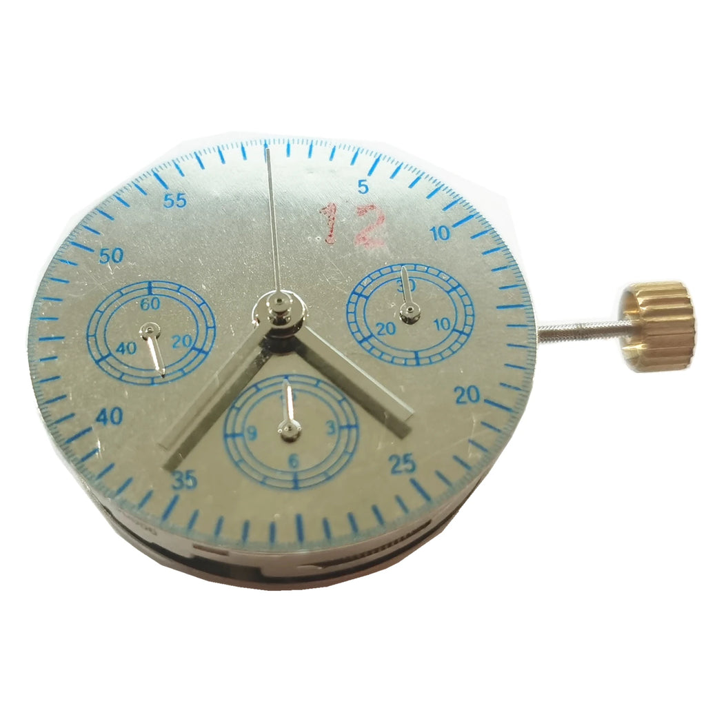 For ETA7753 Chronograph Automatic Watch Movement 30mm 28,800bph Chronograph For ETA 7753 7750 Watch Movement Replacement