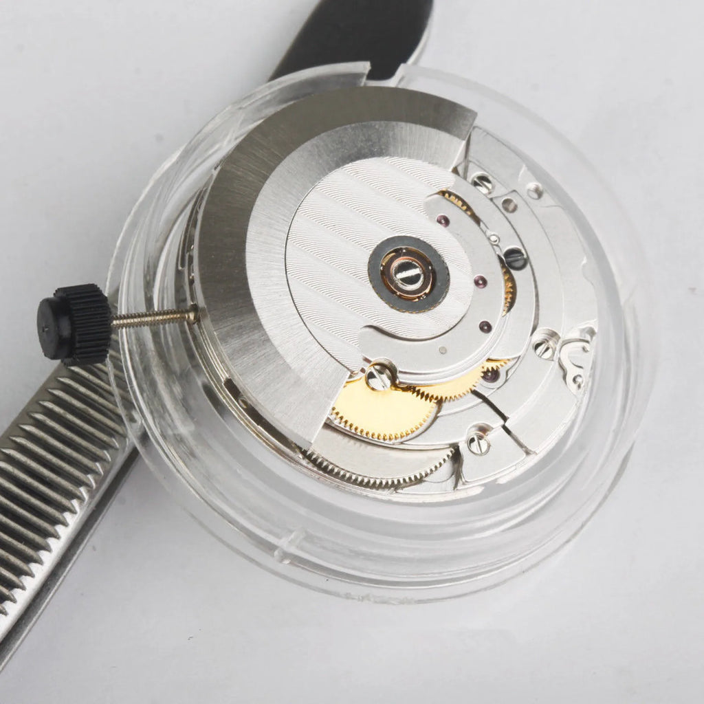 ETA 2824 2824-2 White Clone Movement 25 Jewels Single Calendar Automatic Watch Movement For ETA 2824 2824-2 Modified Replacement