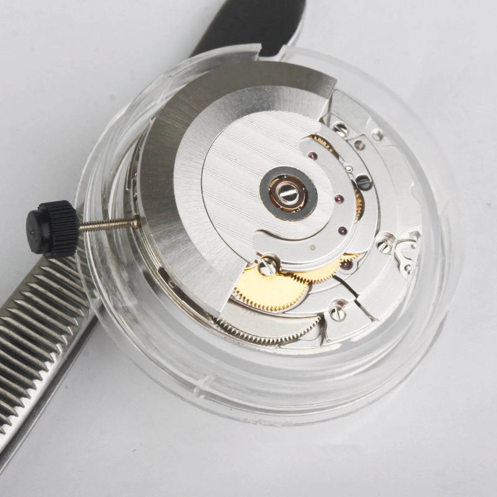 ETA 2824 2824-2 White Clone Movement 25 Jewels Single Calendar Automatic Watch Movement For ETA 2824 2824-2 Modified Replacement