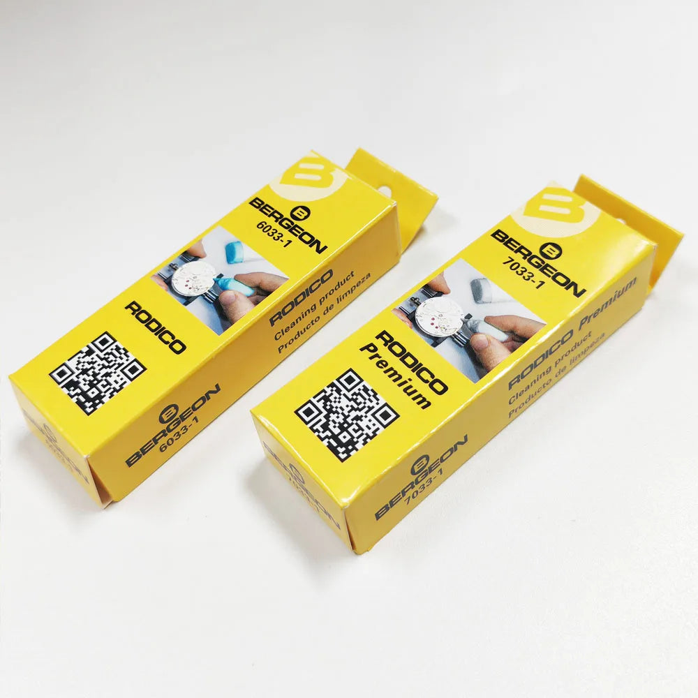 Bergeon 6033 7033 Green Grey Watch Dust Removal Tool Rodico  Putty Watch Dial Cleaner For Watchmakers 1pcs